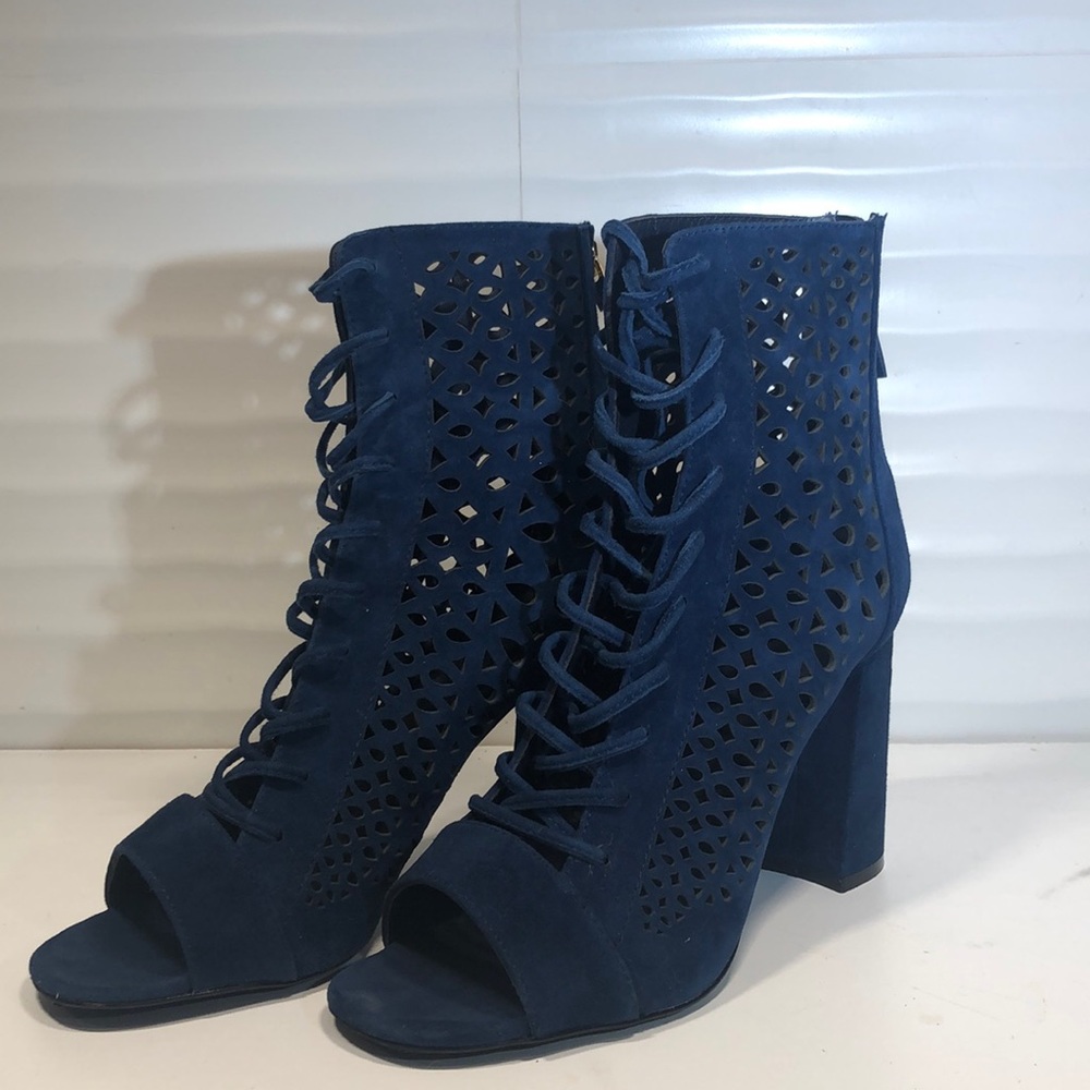 Marciano suede heels